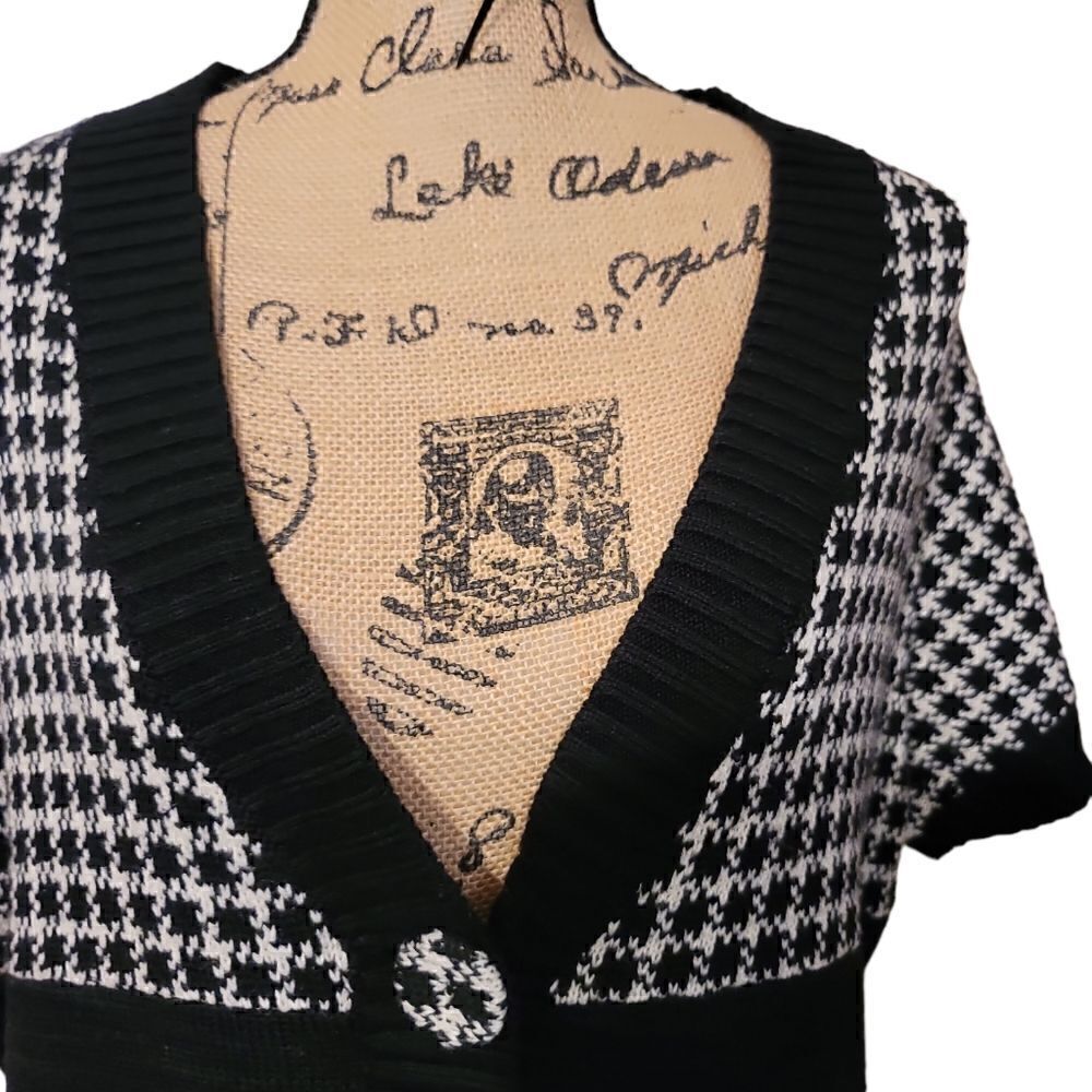 Fever One Button Wool Cardigan Size XL - Picture 2 of 7